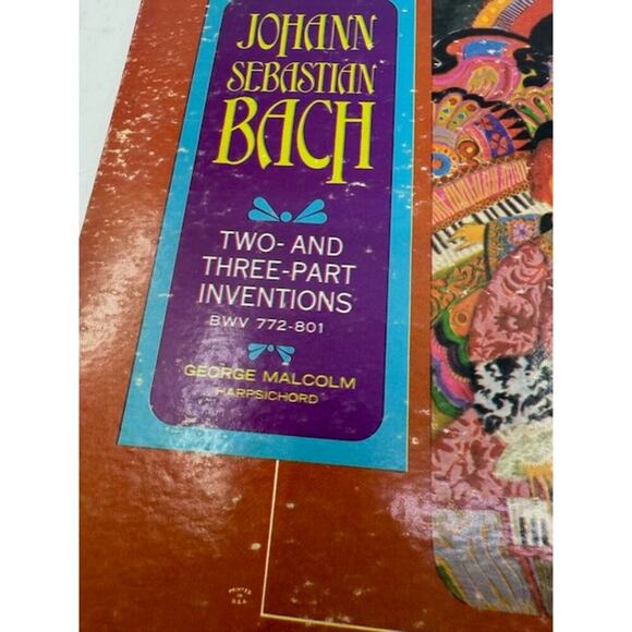 Johann Sebastian Bach, George Malcolm – Two- And Three-Part Inventions Vinyl - Picture 3 of 7